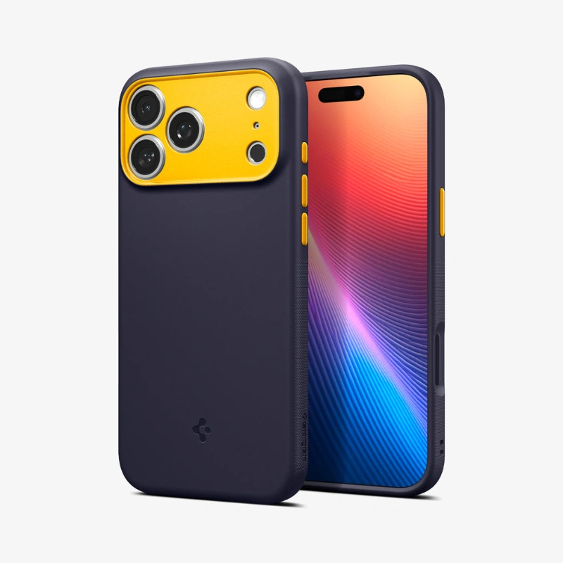 Spigen Nano Pop MagFit Case for iPhone 17 Pro Max – Blueberry Navy